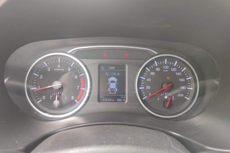 Used Great Wall Wingle 7 2019 2.0T Gasoline 4x4 Elite Version China VI Standard Big Double GW4C20B Instrument Cluster