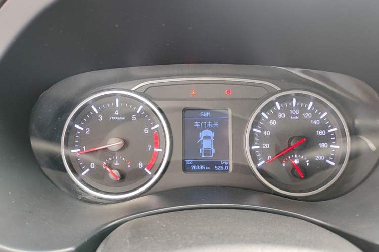 Used Great Wall Wingle 7 2019 2.0T Gasoline 4x4 Elite Version China VI Standard Big Double GW4C20B Instrument Cluster