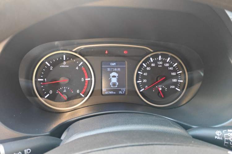 Used Great Wall Wingle 7 2019 2.0T Diesel Two-Wheel Drive Elite Version China VI Standard Big Double Cabin GW4D20M Instrument Cluster