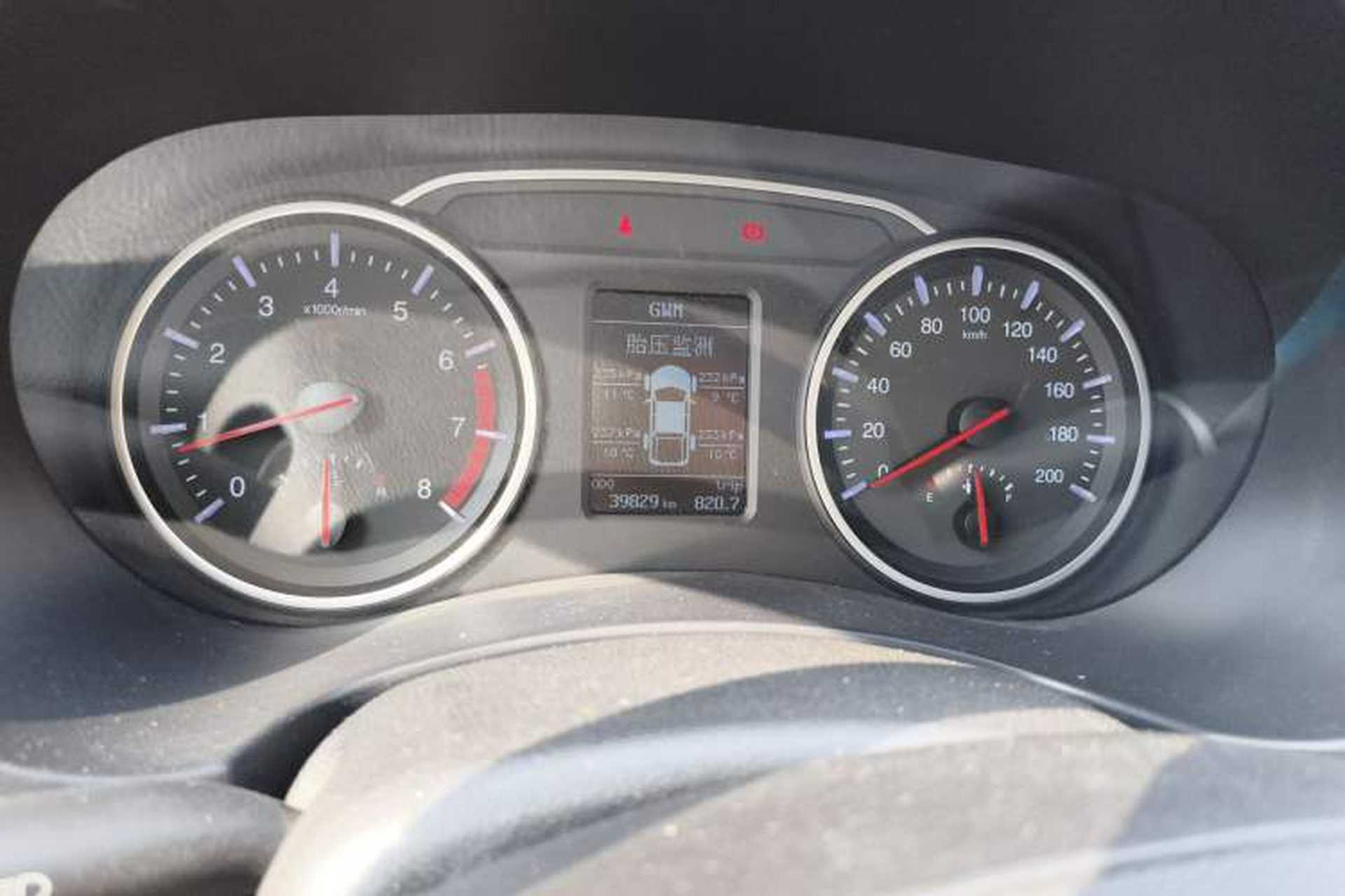 Used Great Wall Wingle 7 2019 2.0T Gasoline Two-Wheel Drive Elite Version China VI Standard Big Double Cabin GW4C20B Instrument Cluster