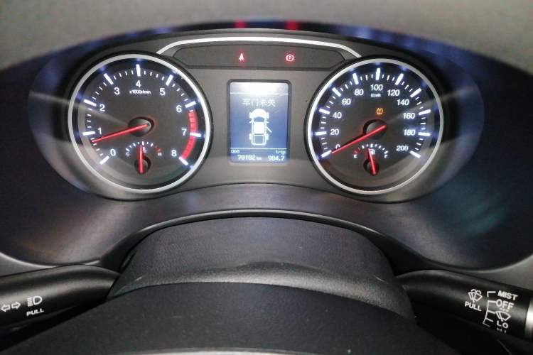 Used Great Wall Wingle 7 2019 2.0T Gasoline Two-Wheel Drive Elite Version China VI Standard Big Double Cabin GW4C20B Instrument Cluster