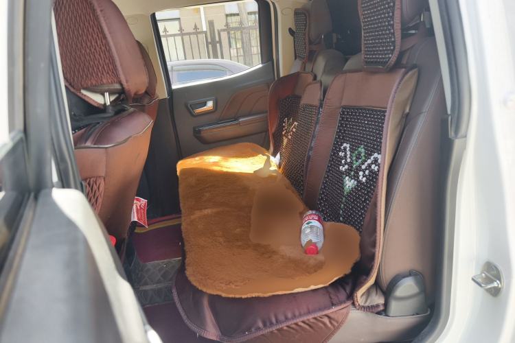 Used Great Wall Wingle 7 2019 2.0T Diesel Two-Wheel Drive Elite Version China VI Standard Big Double Cabin GW4D20M Left Rear Seat