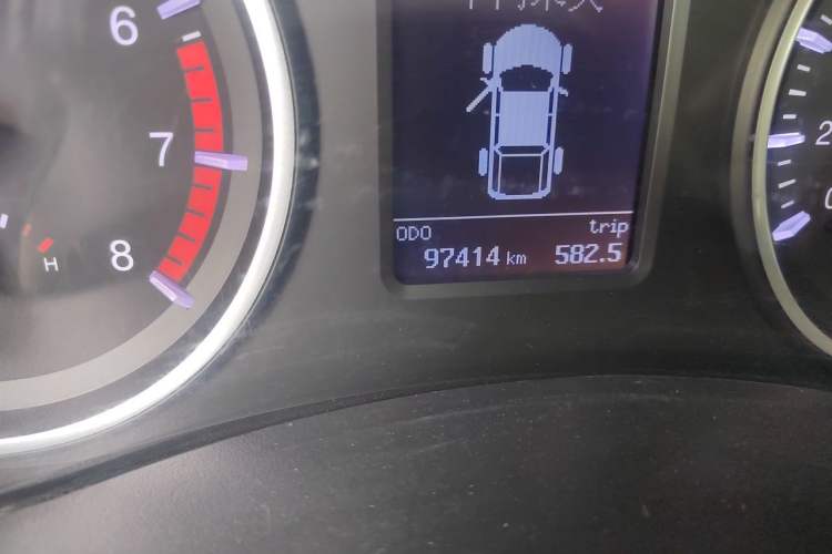 Used Great Wall Wingle 7 2019 2.0T Gasoline 4x4 Elite Version China VI Standard Big Double GW4C20B Odometer Close Up