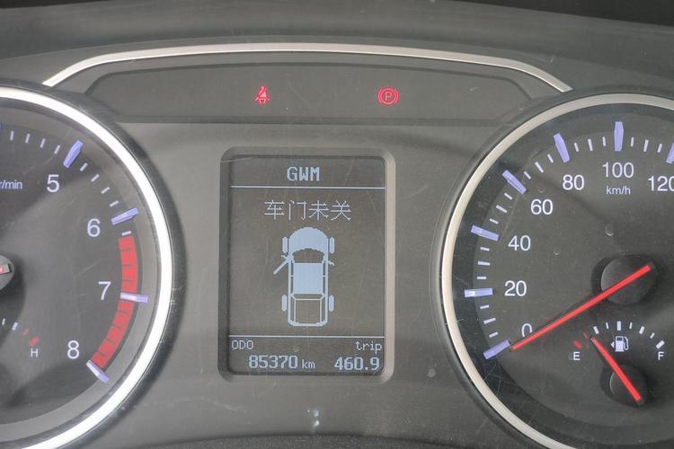 Used Great Wall Wingle 7 2019 2.0T Gasoline 4x4 Value Edition China VI Standard Big Double Cabin – GW4C20B Odometer Close Up