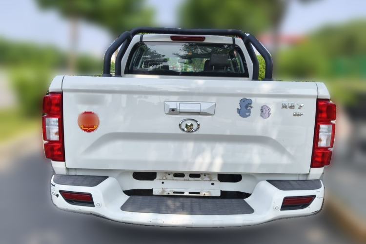 Used Great Wall Wingle 7 2019 2.0T Gasoline Two-Wheel-Drive Elite Version China VI Standard Small Double Cabin GW4C20B Rear