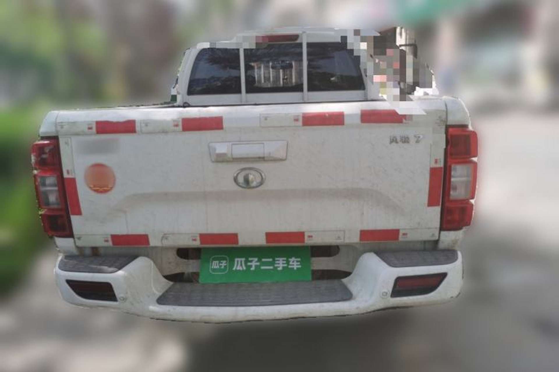 Used Great Wall Wingle 7 2019 2.0T Diesel Two-Wheel Drive Value Edition China VI Standard Big Double Cab GW4D20M Rear