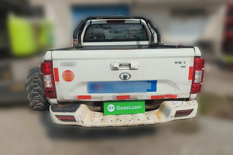 Used Great Wall Wingle 7 2019 2.0T Diesel Two-Wheel Drive Value Edition China VI Standard Big Double Cab GW4D20M Rear
