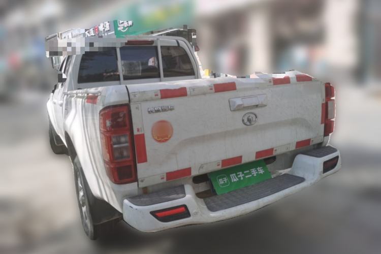 Used Great Wall Wingle 7 2019 2.0T Diesel Two-Wheel Drive Value Edition China VI Standard Big Double Cab GW4D20M Rear Left 45 Deg