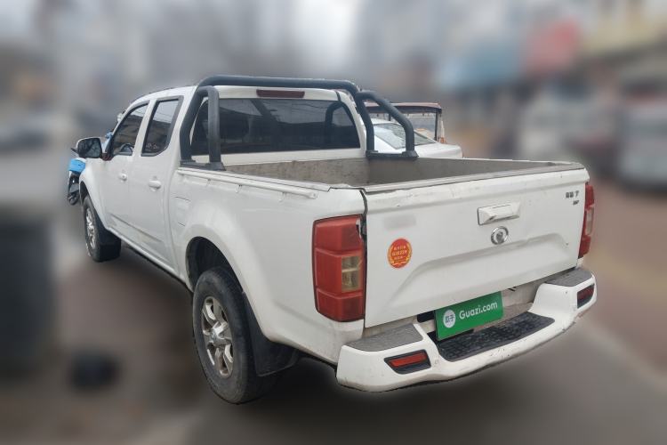 Used Great Wall Wingle 7 2019 2.0T Diesel Two-Wheel Drive Elite Version China VI Standard Big Double Cabin GW4D20M Rear Left 45 Deg