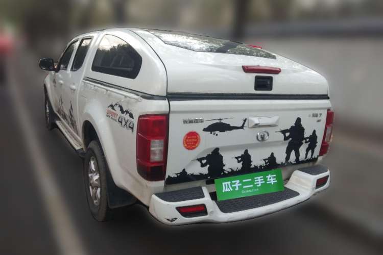 Used Great Wall Wingle 7 2019 2.0T Diesel 4x4 Elite Version China VI Standard Big Double Cab – GW4D20M Rear Left 45 Deg