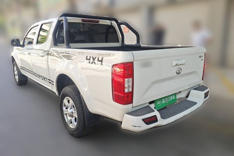 Used Great Wall Wingle 7 2019 2.0T Diesel Two-Wheel Drive Elite Version China VI Standard Big Double Cabin GW4D20M Rear Left 45 Deg
