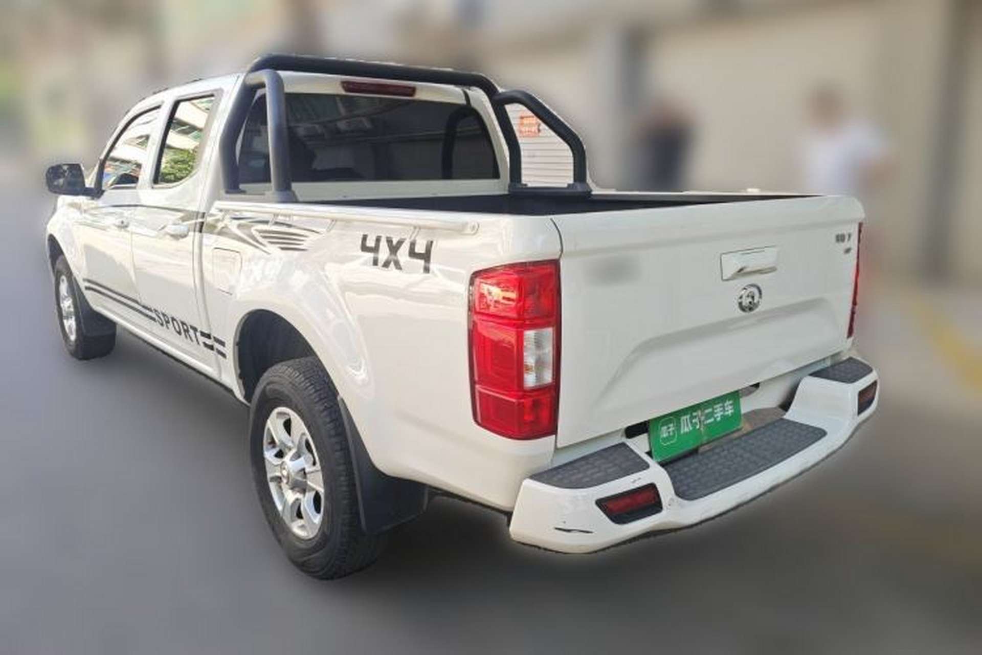 Used Great Wall Wingle 7 2019 2.0T Diesel Two-Wheel Drive Elite Version China VI Standard Big Double Cabin GW4D20M Rear Left 45 Deg