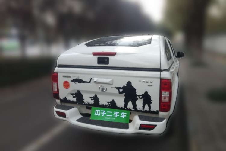 Used Great Wall Wingle 7 2019 2.0T Diesel 4x4 Elite Version China VI Standard Big Double Cab – GW4D20M Rear