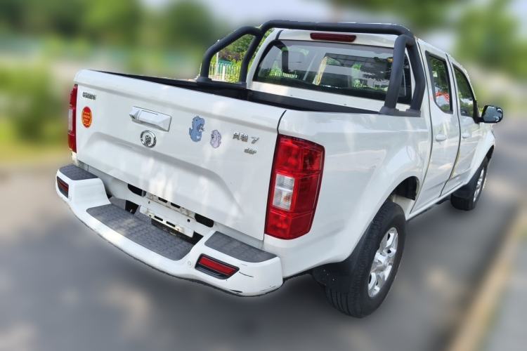 Used Great Wall Wingle 7 2019 2.0T Gasoline Two-Wheel-Drive Elite Version China VI Standard Small Double Cabin GW4C20B Rear Right 45 Deg