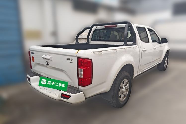 Used Great Wall Wingle 7 2019 2.0T Diesel Two-Wheel Drive Elite Version China VI Standard Big Double Cabin GW4D20M Rear Right 45 Deg