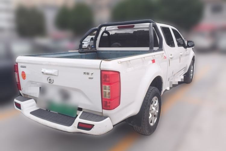 Used Great Wall Wingle 7 2019 2.0T Gasoline Two-Wheel Drive Elite Version China VI Standard Big Double Cabin GW4C20B Rear Right 45 Deg