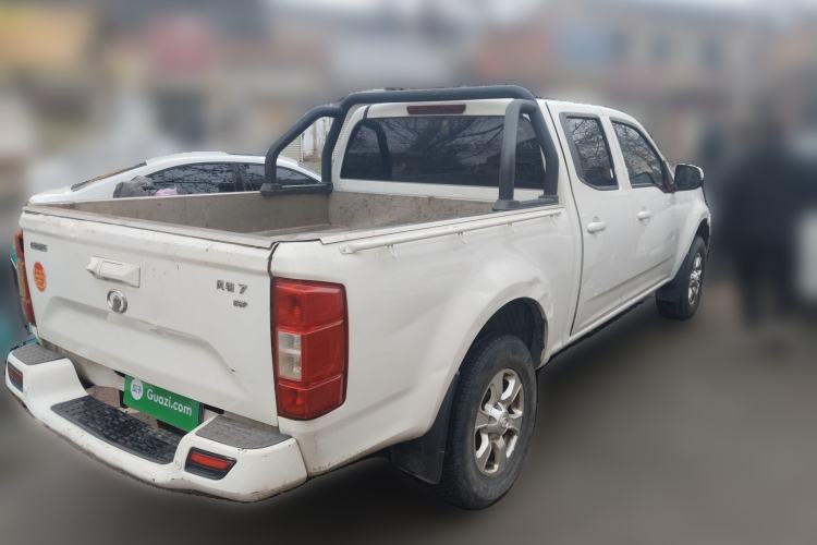 Used Great Wall Wingle 7 2019 2.0T Diesel Two-Wheel Drive Elite Version China VI Standard Big Double Cabin GW4D20M Rear Right 45 Deg