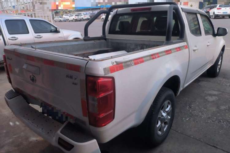 Used Great Wall Wingle 7 2019 2.0T Gasoline Two-Wheel Drive Elite Version China VI Standard Big Double Cabin GW4C20B Rear Right 45 Deg