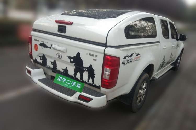 Used Great Wall Wingle 7 2019 2.0T Diesel 4x4 Elite Version China VI Standard Big Double Cab – GW4D20M Rear Right 45 Deg