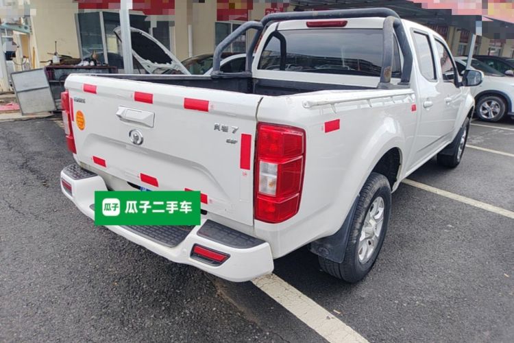 Used Great Wall Wingle 7 2019 2.0T Gasoline 4x4 Elite Version China VI Standard Big Double GW4C20B Rear Right 45 Deg