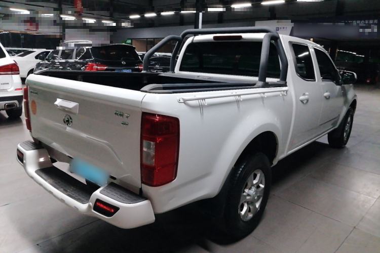 Used Great Wall Wingle 7 2019 2.0T Gasoline Two-Wheel Drive Elite Version China VI Standard Big Double Cabin GW4C20B Rear Right 45 Deg