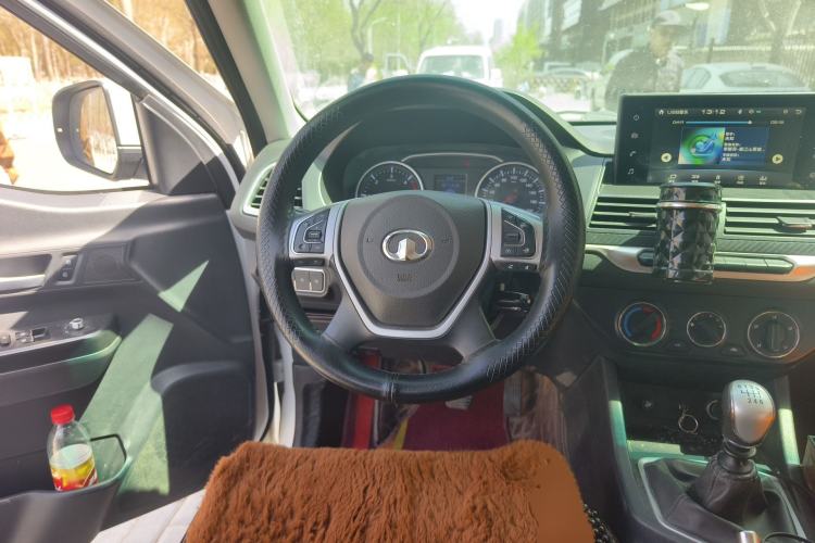 Used Great Wall Wingle 7 2019 2.0T Diesel Two-Wheel Drive Elite Version China VI Standard Big Double Cabin GW4D20M Steering Wheel