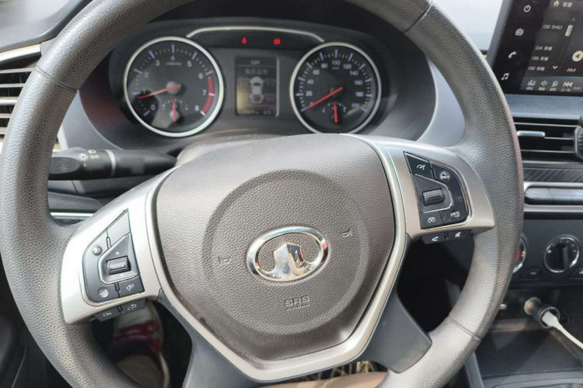 Used Great Wall Wingle 7 2019 2.0T Gasoline Two-Wheel Drive Elite Version China VI Standard Big Double Cabin GW4C20B Steering Wheel