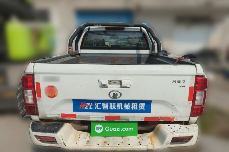 Used Great Wall Wingle 7 2019 2.0T Diesel Two-Wheel Drive Value Edition China VI Standard Big Double Cab GW4D20M Trunk