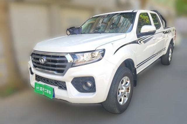 Used Great Wall Wingle 7 2019 2.0T Diesel Two-Wheel Drive Elite Version China VI Standard Big Double Cabin GW4D20M