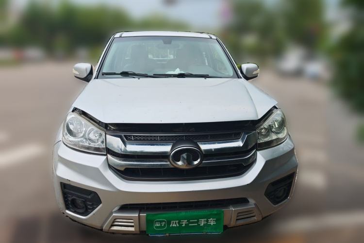 Used Great Wall Wingle 7 2020 2.0T Diesel Two-Wheel-Drive Crown Champion Business-Grade Large Double-Cab GW4D20M Front