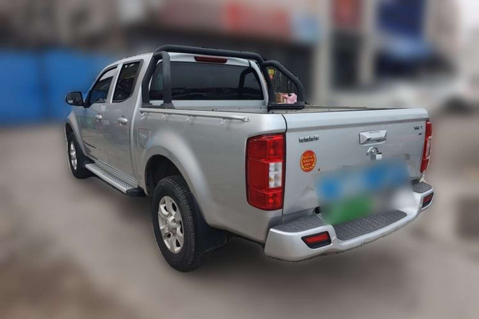 Used Great Wall Wingle 7 2020 2.0T Diesel Two-Wheel-Drive Crown Champion Business-Grade Large Double-Cab GW4D20M Rear Left 45 Deg