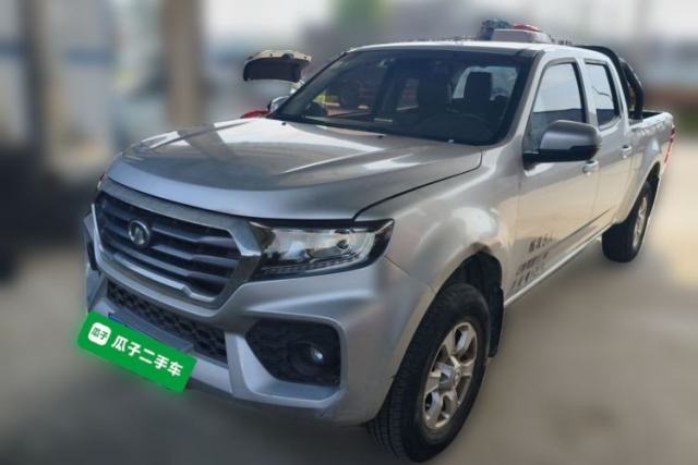 Used Great Wall Wingle 7 2020 2.0T Diesel Two-Wheel-Drive Crown Champion Business-Grade Large Double-Cab GW4D20M