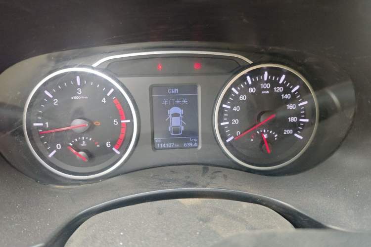 Used Great Wall Wingle 7 2020 2.0T Diesel Two-Wheel-Drive Crown Champion Business-Grade Large Double-Cab GW4D20M Instrument Cluster