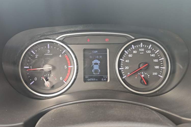 Used Great Wall Wingle 7 2021 2.0T Diesel Two-Wheel Drive Elite Version Big Double GW4D20M Instrument Cluster