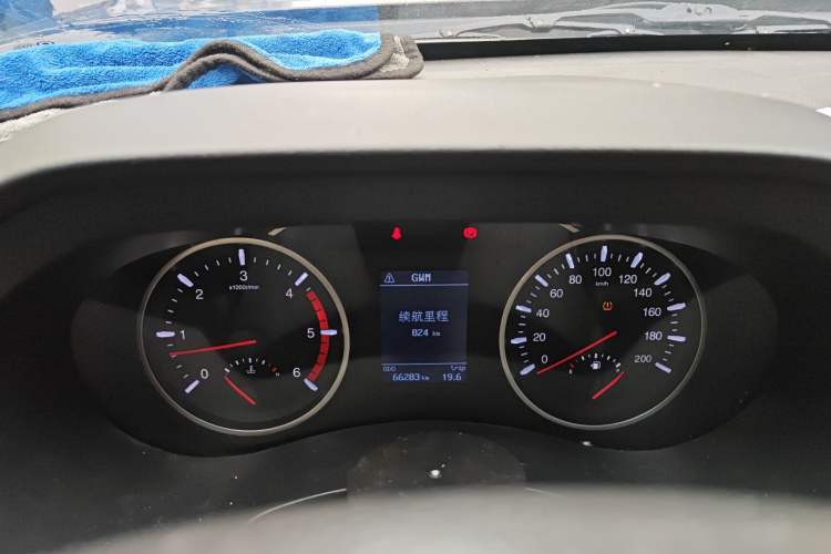 Used Great Wall Wingle 7 2021 2.0T Diesel Two-Wheel Drive Elite Version Big Double GW4D20M Instrument Cluster