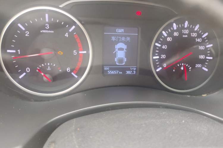 Used Great Wall Wingle 7 2021 2.0T Diesel 4x4 Value Edition Big Double GW4D20M Odometer Close Up