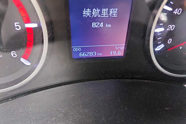 Used Great Wall Wingle 7 2021 2.0T Diesel Two-Wheel Drive Elite Version Big Double GW4D20M Odometer Close Up