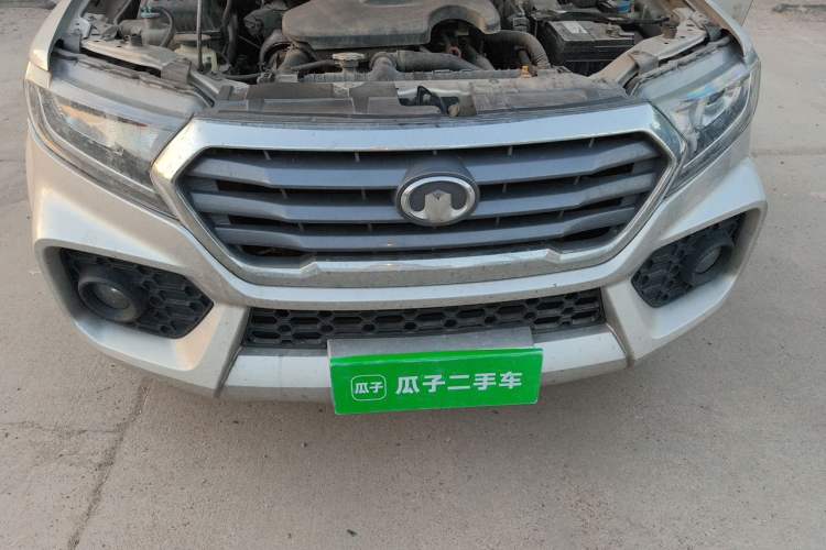 Used Great Wall Wingle 7 2021 2.0T Diesel Two-Wheel Drive Elite Version Big Double GW4D20M Engine Bay
