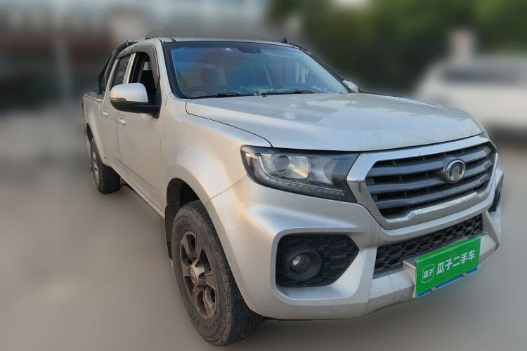 Used Great Wall Wingle 7 2021 2.0T Diesel Two-Wheel Drive Elite Version Big Double GW4D20M Front Right 45 Deg