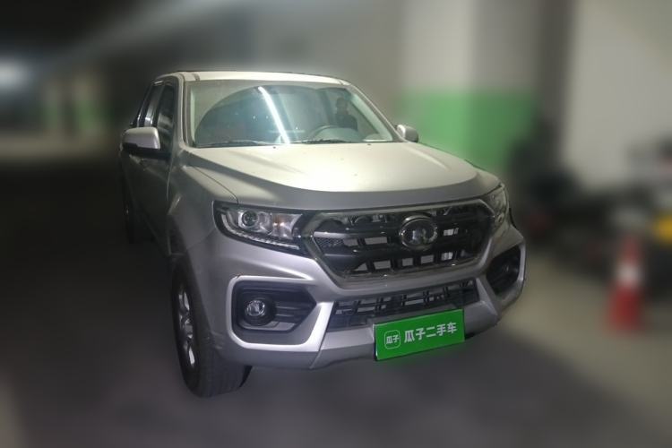 Used Great Wall Wingle 7 2021 2.0T Gasoline Two-Wheel Drive Elite Version with Large Double Cabin GW4C20B Front Right 45 Deg