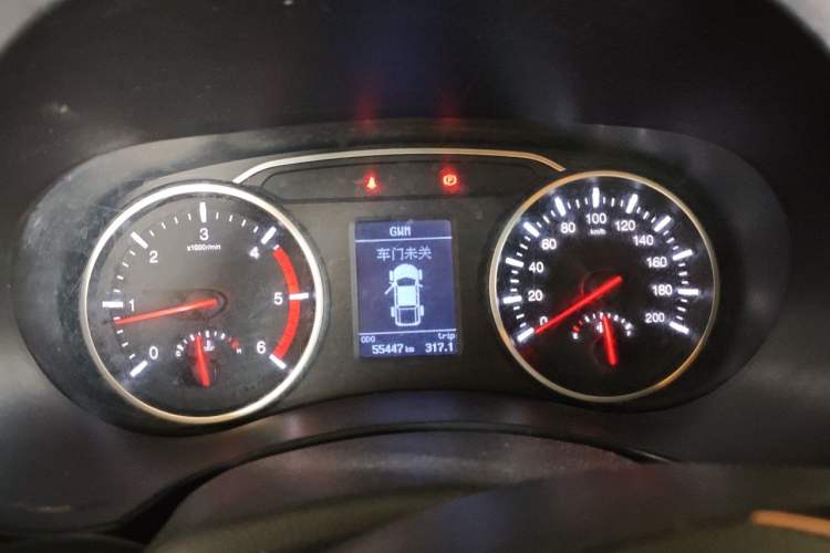 Used Great Wall Wingle 7 2021 2.0T Diesel Two-Wheel Drive Elite Version Big Double GW4D20M Instrument Cluster