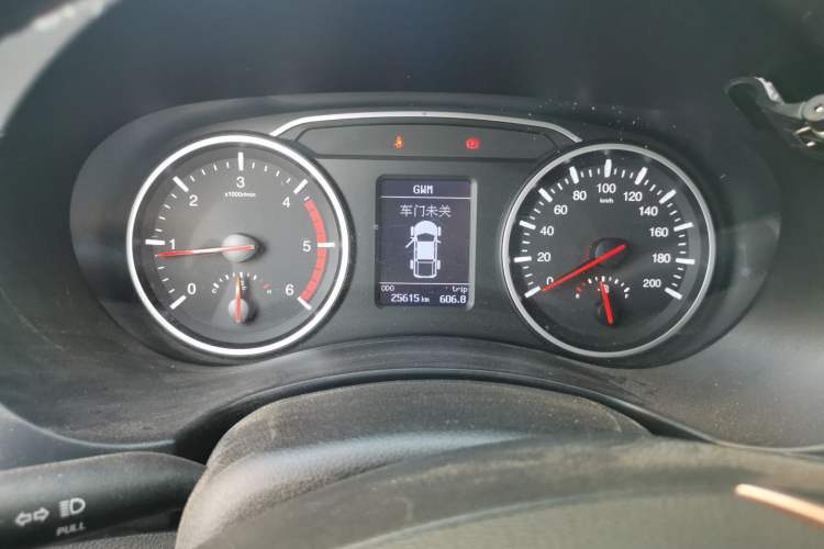 Used Great Wall Wingle 7 2021 2.0T Diesel Two-Wheel Drive Elite Version Big Double GW4D20M Instrument Cluster