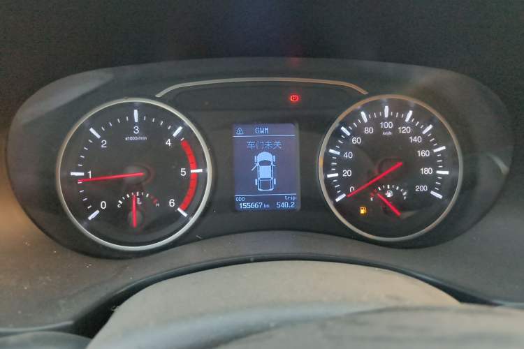 Used Great Wall Wingle 7 2021 2.0T Diesel Two-Wheel Drive Elite Version Big Double GW4D20M Instrument Cluster