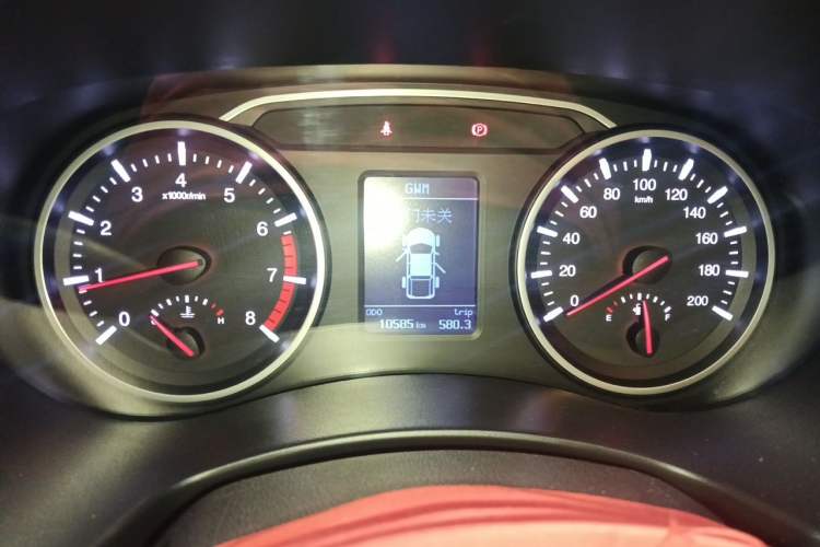 Used Great Wall Wingle 7 2021 2.0T Gasoline Two-Wheel Drive Elite Version with Large Double Cabin GW4C20B Instrument Cluster