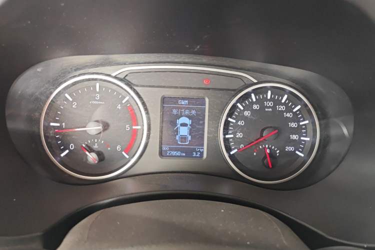 Used Great Wall Wingle 7 2021 2.0T Diesel Two-Wheel Drive Value Edition Big Double GW4D20M Instrument Cluster