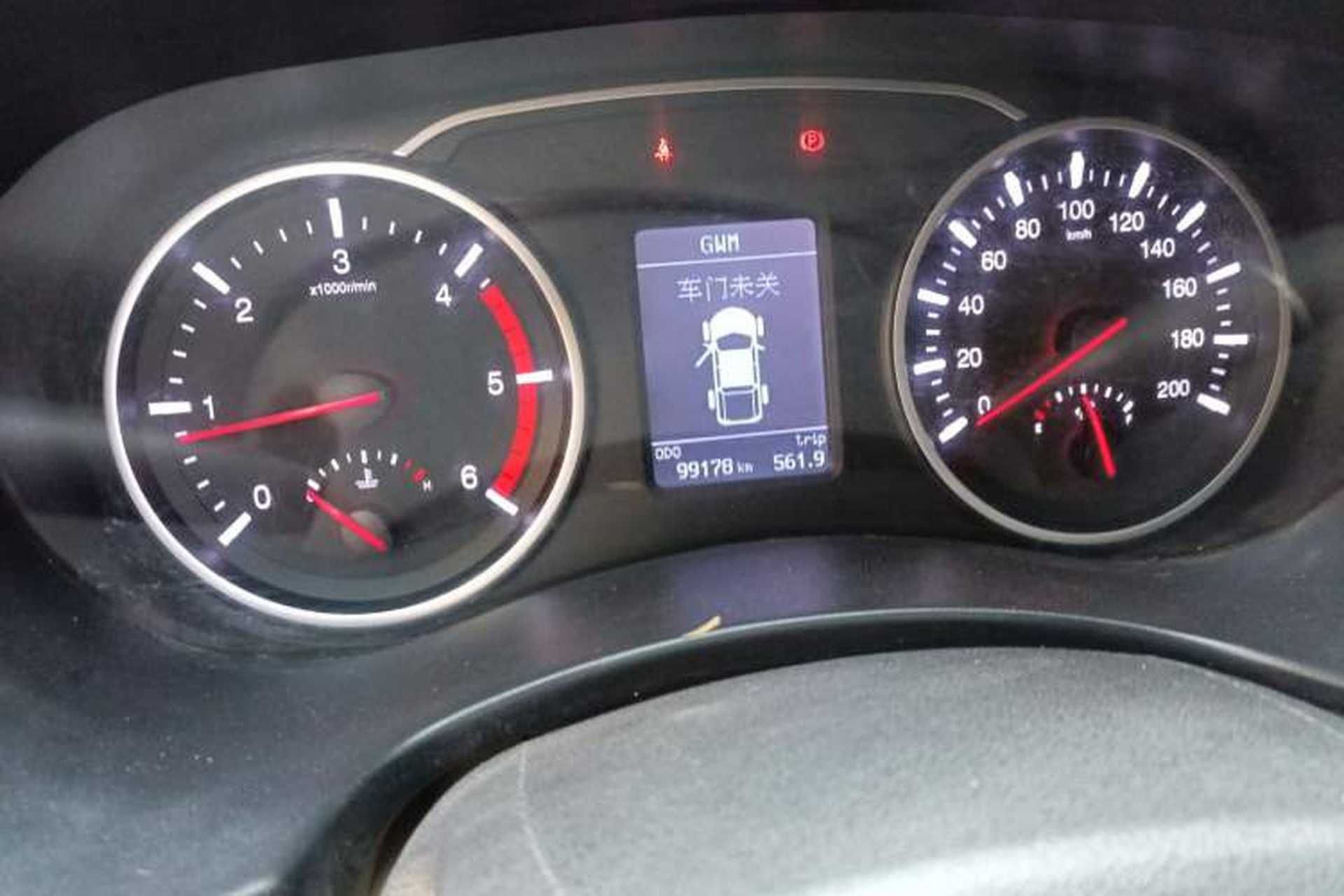 Used Great Wall Wingle 7 2021 2.0T Diesel 4x4 Value Edition Big Double GW4D20M Odometer Close Up