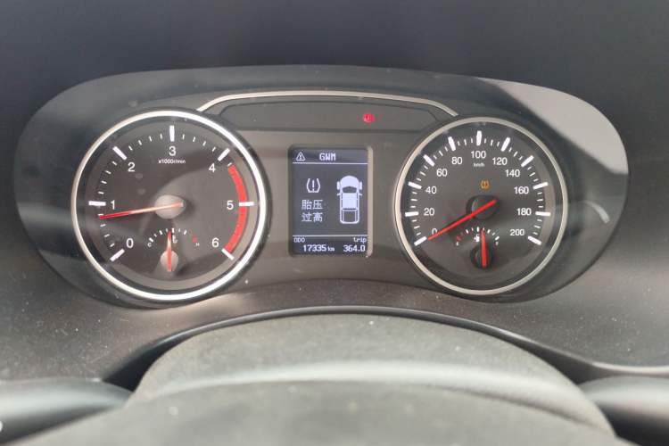 Used Great Wall Wingle 7 2021 2.0T Diesel Two-Wheel Drive Elite Version Big Double GW4D20M Odometer Close Up