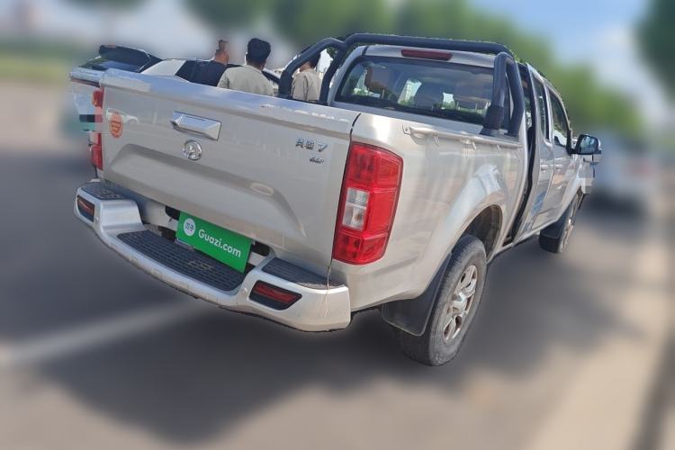 Used Great Wall Wingle 7 2021 2.0T Diesel Two-Wheel Drive Elite Version Big Double GW4D20M Rear Right 45 Deg