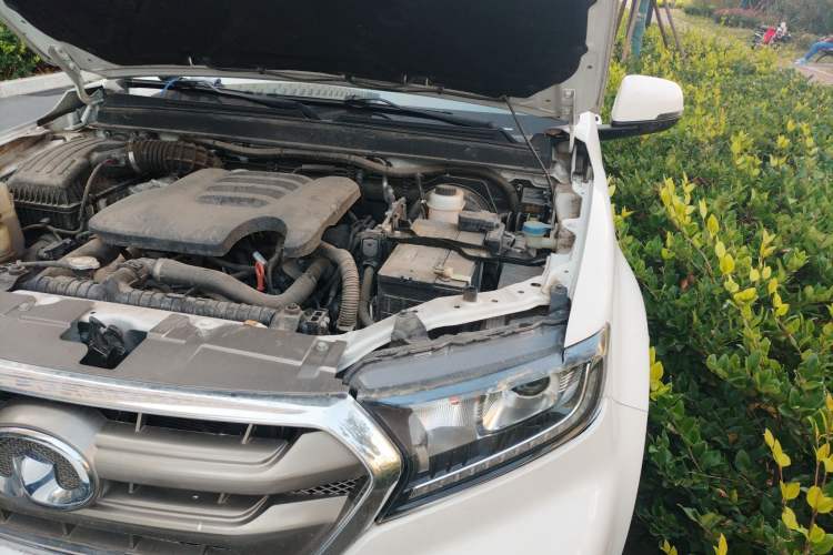 Used Great Wall Wingle 7 2021 2.0T Diesel 4x4 Elite Version Big Double GW4D20M Engine Bay Left