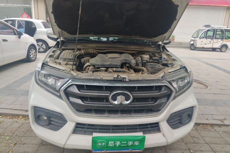 Used Great Wall Wingle 7 2021 2.0T Diesel Two-Wheel Drive Elite Version Big Double GW4D20M Engine Bay